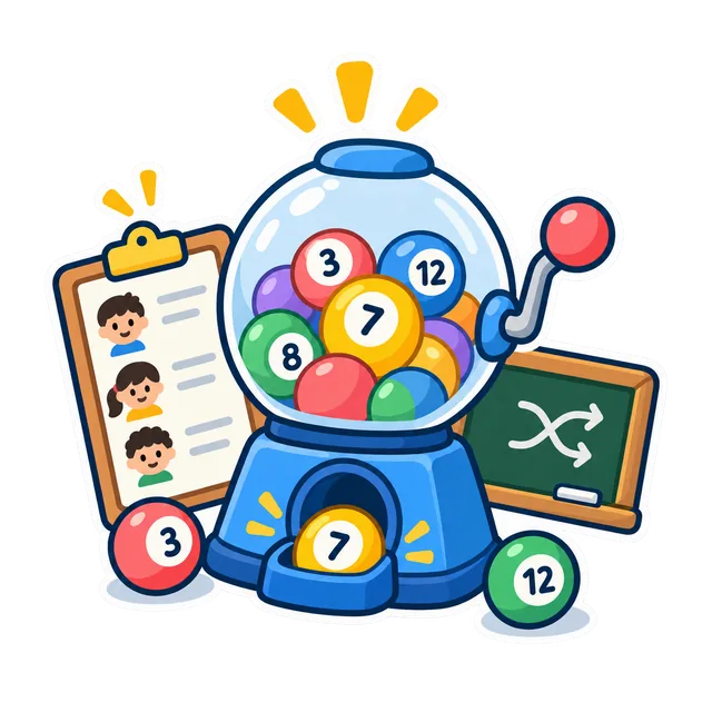 課堂抽籤工具插圖